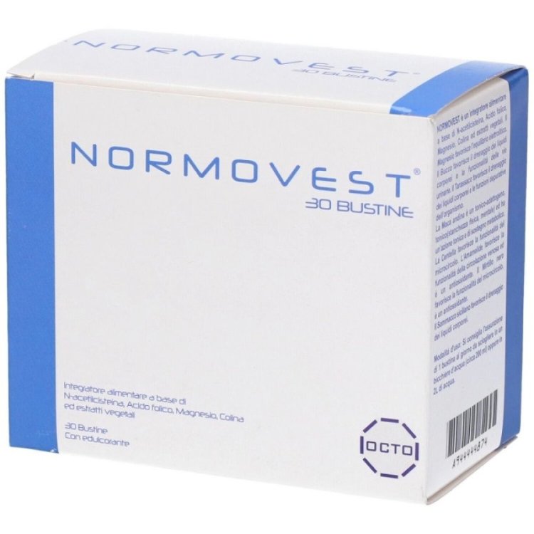 Testa Normovest Integratore Alimentare Antiossidante Drenante 30 Bustine Testa Normovest Integratore Alimentare Antiossidante Drenante 30 Bustine