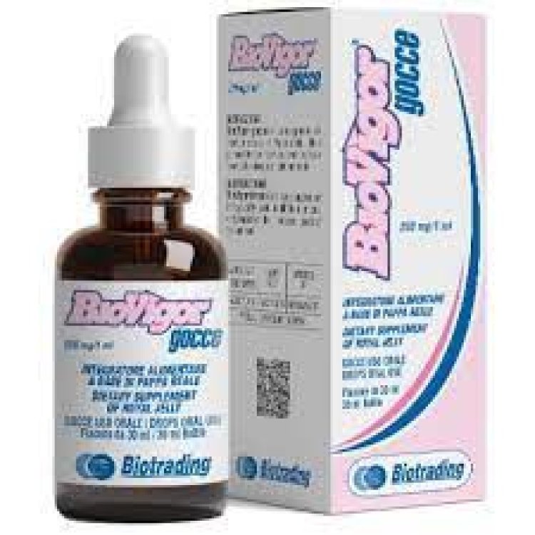 Biotrading Biovigor Gocce Integratore Alimentare Pappa Reale 30 ml Biotrading Biovigor Gocce Integratore Alimentare Pappa Reale 30 ml