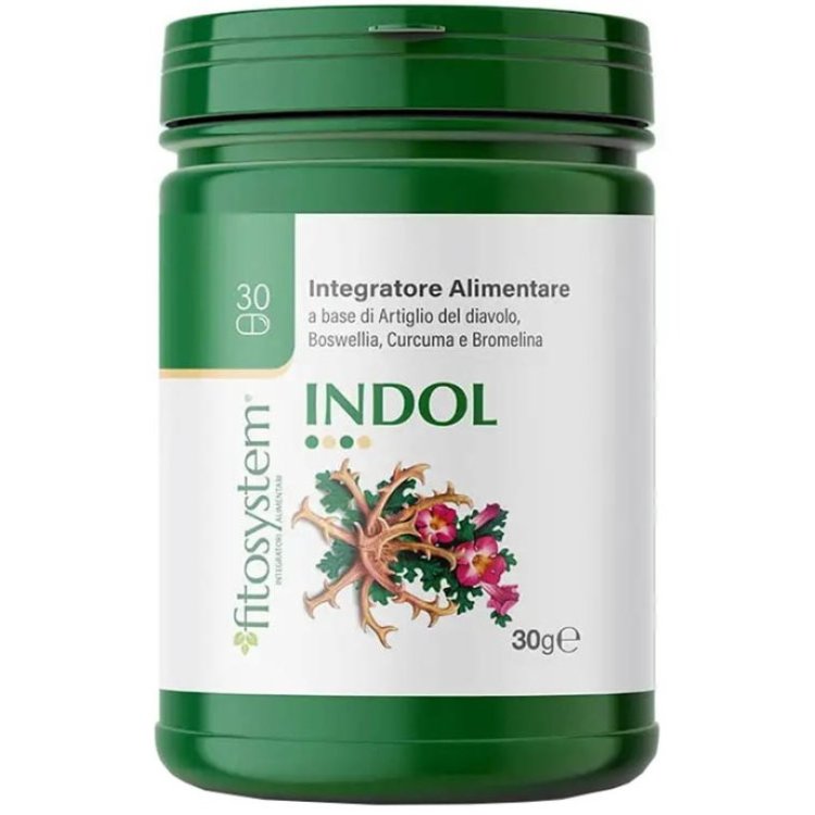 Fitosystem Indol Integratore per Stati di Tensione Localizzati 30 Compresse Fitosystem Indol Integratore per Stati di Tensione Localizzati 30 Compresse