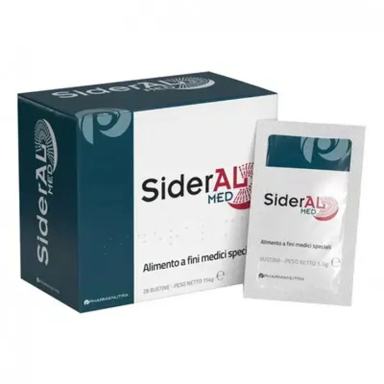 Sideral Med Integratore Ferro Liposomiale Carenza Ferro 28 Bustine Orosolubili Sideral Med Integratore Ferro Liposomiale Carenza Ferro 28 Bustine Orosolubili