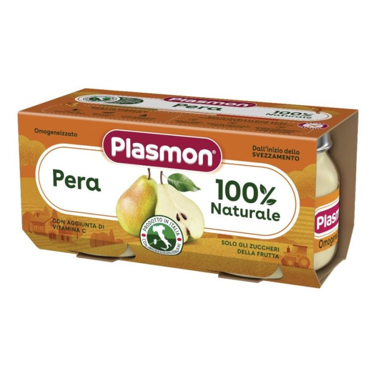 Plasmon Omogeneizzato Pera Dal 4 Mese 2 x 80g