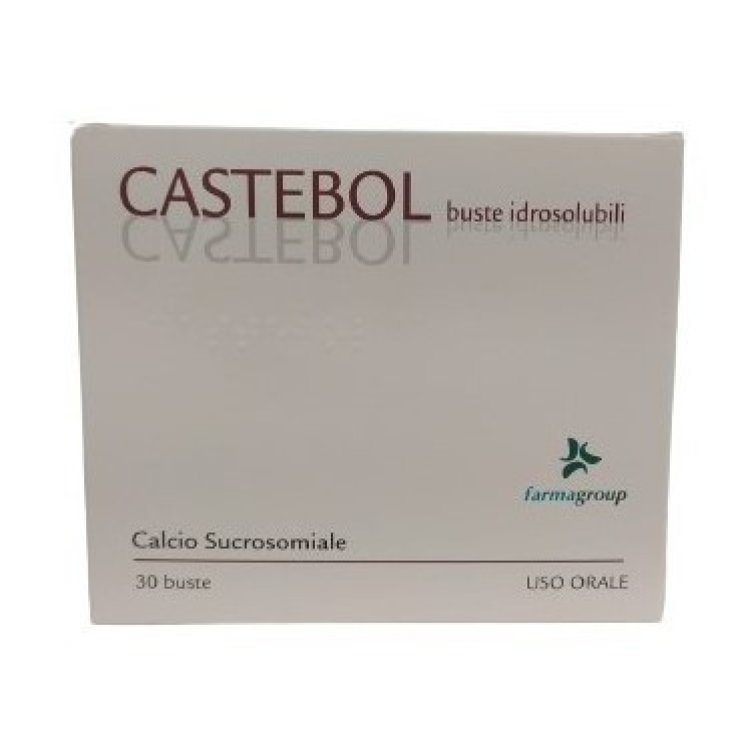 Farma Group Castebol Integratore per Ossa Normali in 30 Bustine
