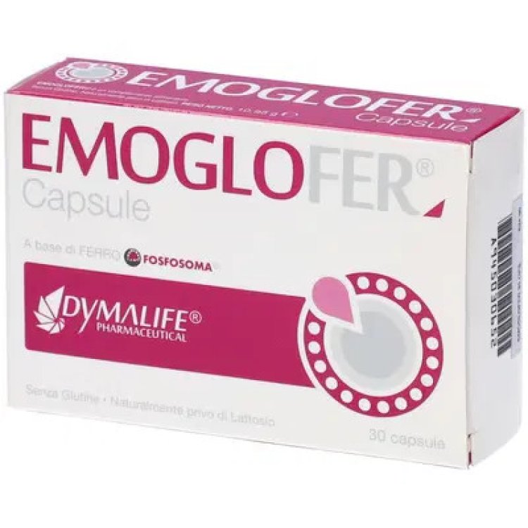 Shedir Emoglofer Integratore di Ferro per Stanchezza e Affaticamento 30 Capsule