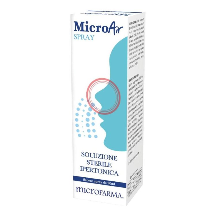 Microfarma Micro Air Spray Nasale Acido Ialuronico Riniti Allergiche 20ml