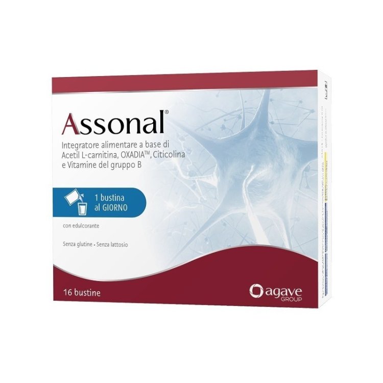 Assonal Integratore Sistema Nervoso Vitamine B - 16 Bustine