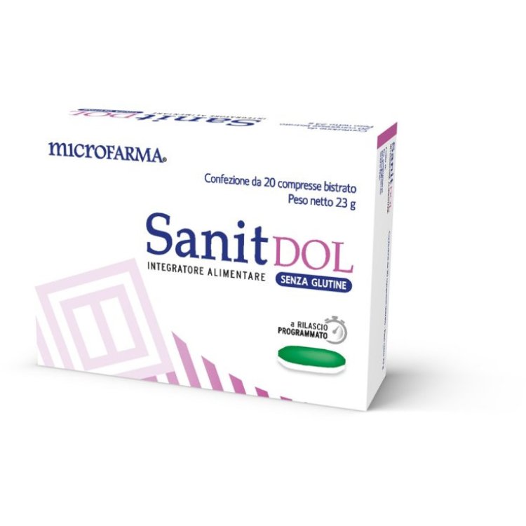 Microfarma SanitDOL Integratore per Articolazioni e Sistema Immunitario 20 Compresse Microfarma SanitDOL Integratore per Articolazioni e Sistema Immunitario 20 Compresse