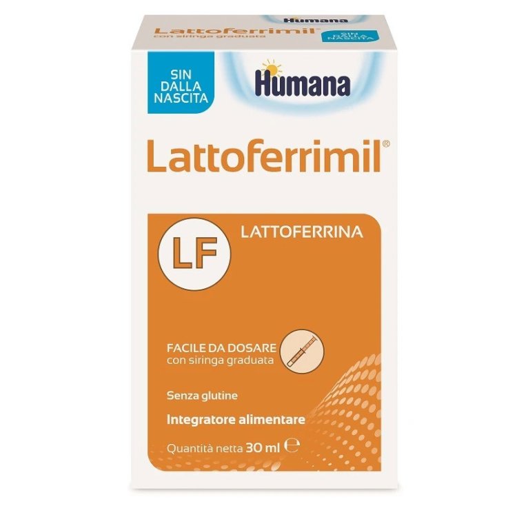 Humana Lattoferrimil Integratore Alimentare per Neonati 30ml