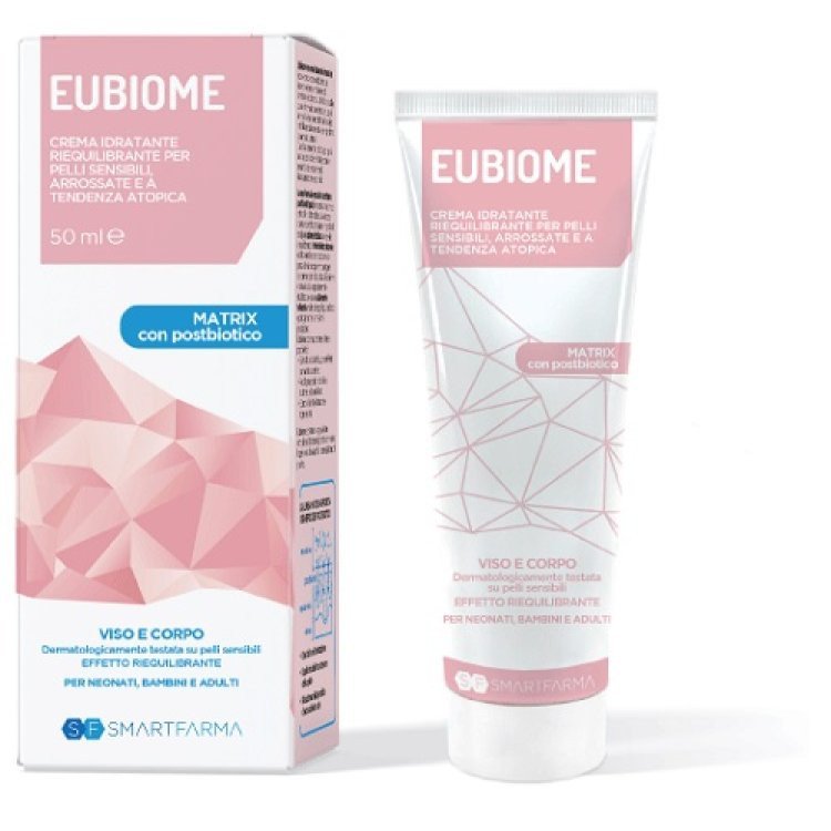 Smart Farma Eubiome Crema Idratante Riequilibrante Viso e Corpo 50ml