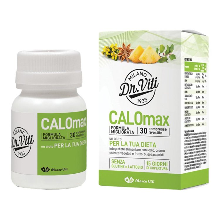 Marco Viti Calomax FM Integratore Metabolismo e Transito Intestinale 30 Compresse Marco Viti Calomax FM Integratore Metabolismo e Transito Intestinale 30 Compresse