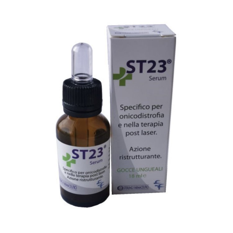 Sterling Farmaceutici ST23 Siero Ungueale Intensivo Ristrutturante 18ml