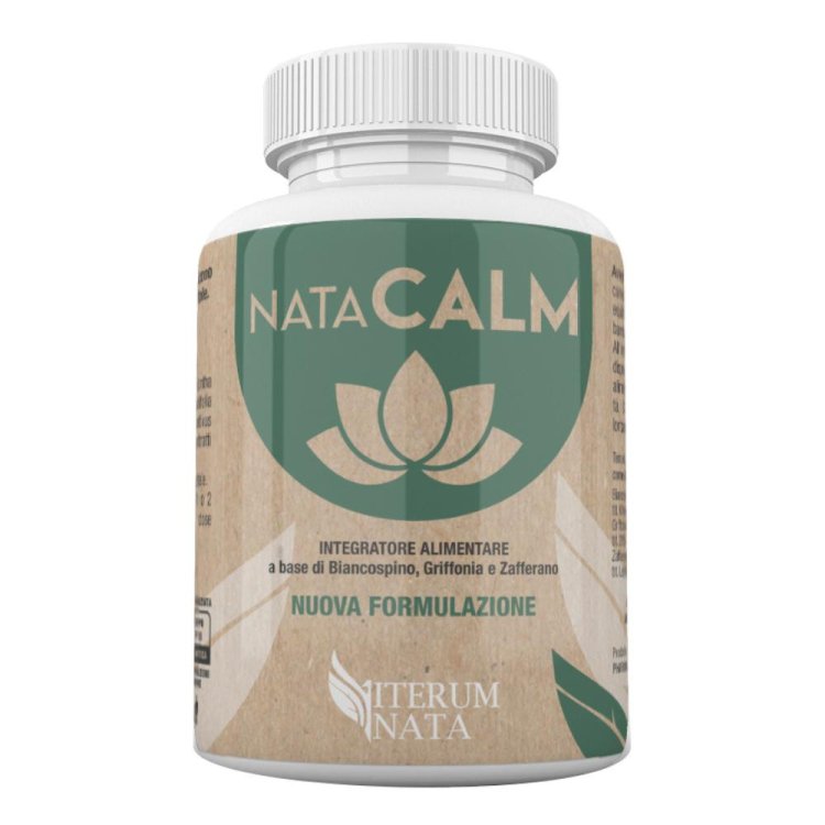 Iterum Natacalm Integratore per Rilassamento e Benessere Mentale 30 Capsule