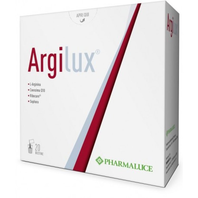Pharmaluce Argilux Integratore con Arginina Supporto Metabolico 20 Bustine Pharmaluce Argilux Integratore con Arginina Supporto Metabolico 20 Bustine