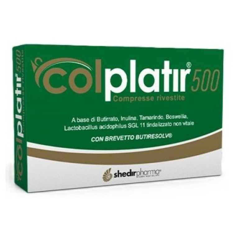 Shedir Pharma Colplatir 500 Integratore Benessere Intestinale 30 Compresse