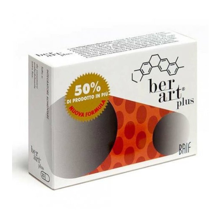 Baif Internat.Products Berart Plus Integratore Alimentare per Funzione Cardiovascolare 30 Compresse