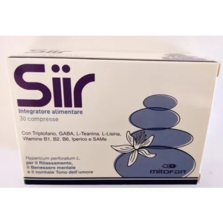 Mitofar SIIR Compresse Integratore per Benessere Mentale 45g