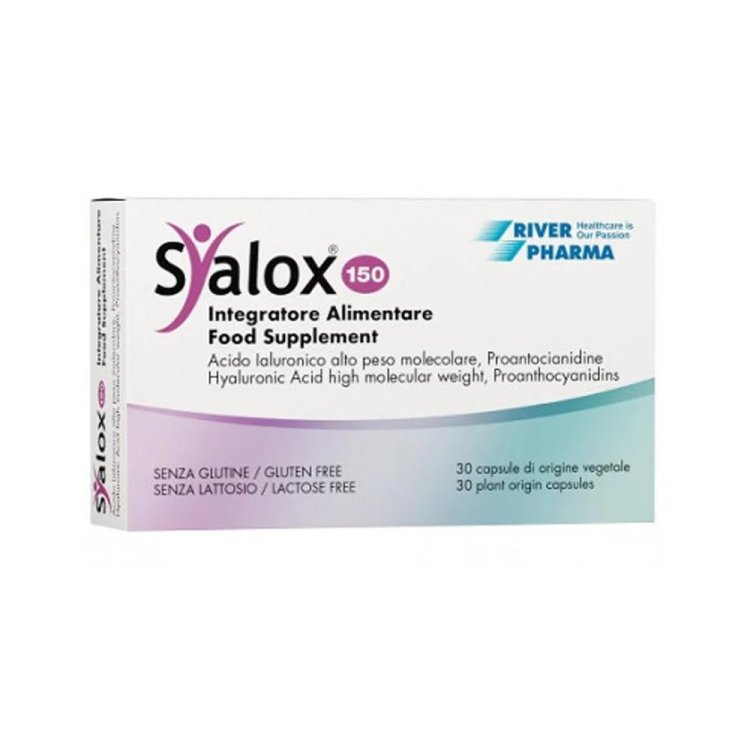 River Pharma Syalox 150 Integratore per Articolazioni 30 Capsule