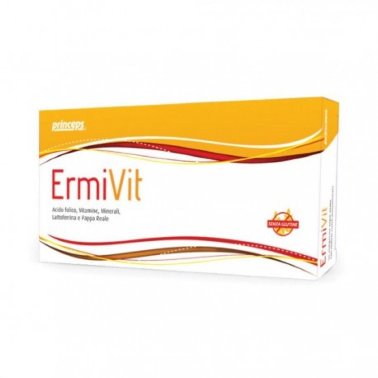 Princeps Ermivit Integratore Multivitaminico e Multiminerale per Sistema Immunitario, 30 Compresse