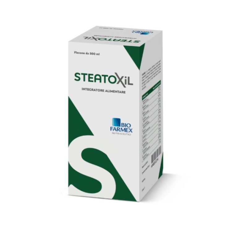 Biofarmex Steatoxil Integratore Alimentare per Funzione Epatica 500ml