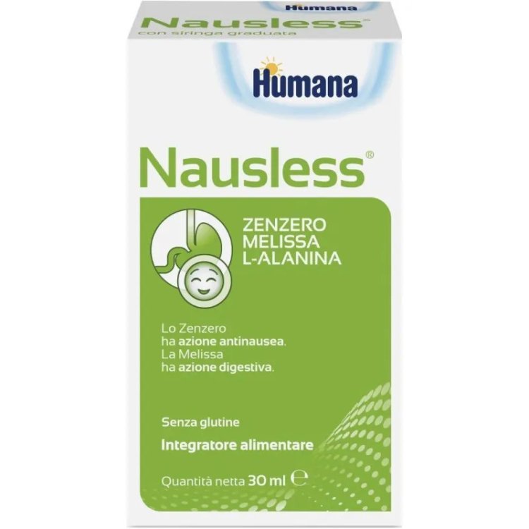 Humana Nausless Integratore Alimentare per la Nausea 30 ml