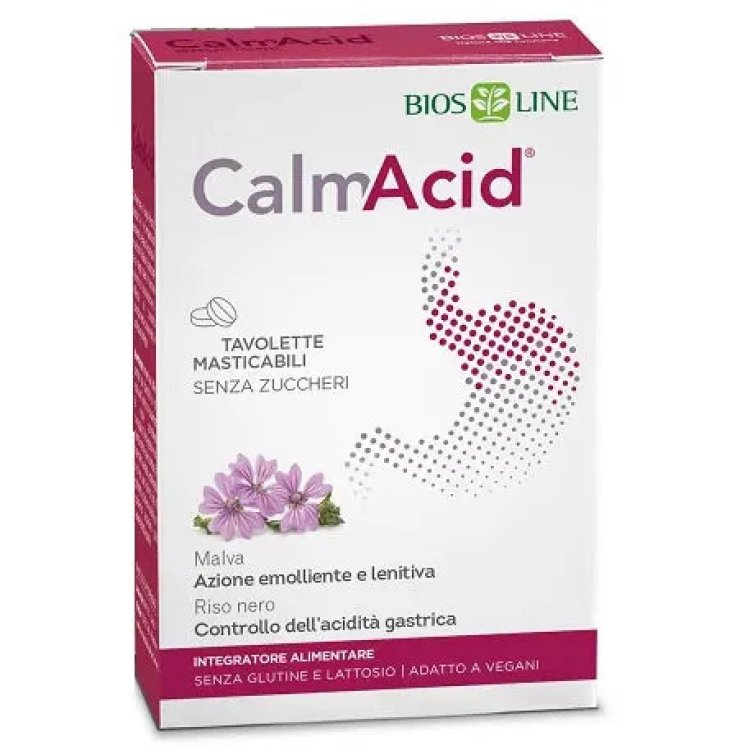 Calmacid Integratore Acidit&agrave; Gastrica 40 Tavolette Masticabili