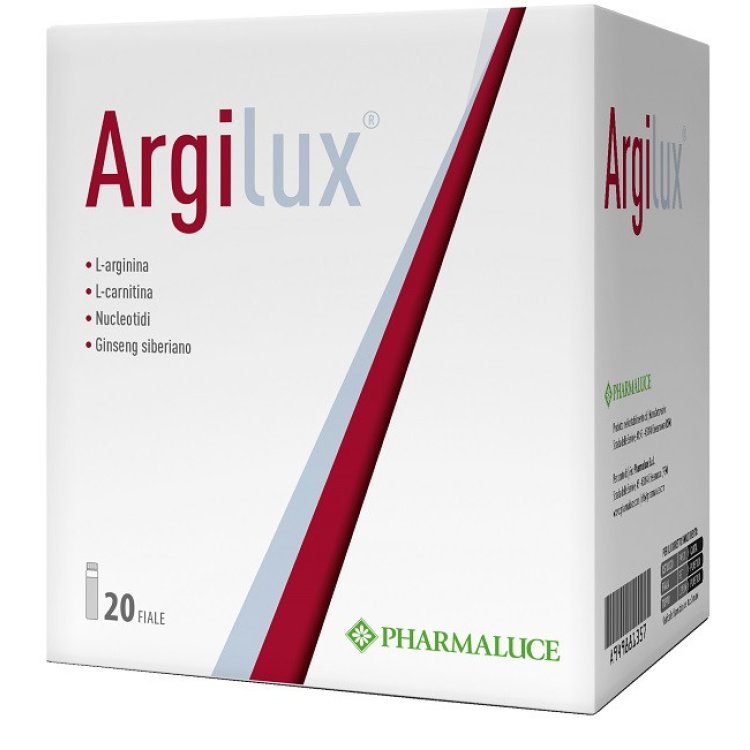 Pharmaluce Argilux Integratore Tonificante in Fiale, 20 Fiale