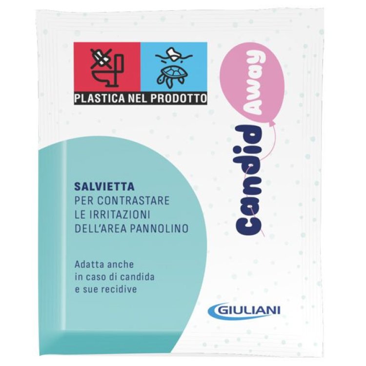 Candidaway Salviette Intime Lenitive e Protettive per Igiene Delicata 10 Pezzi