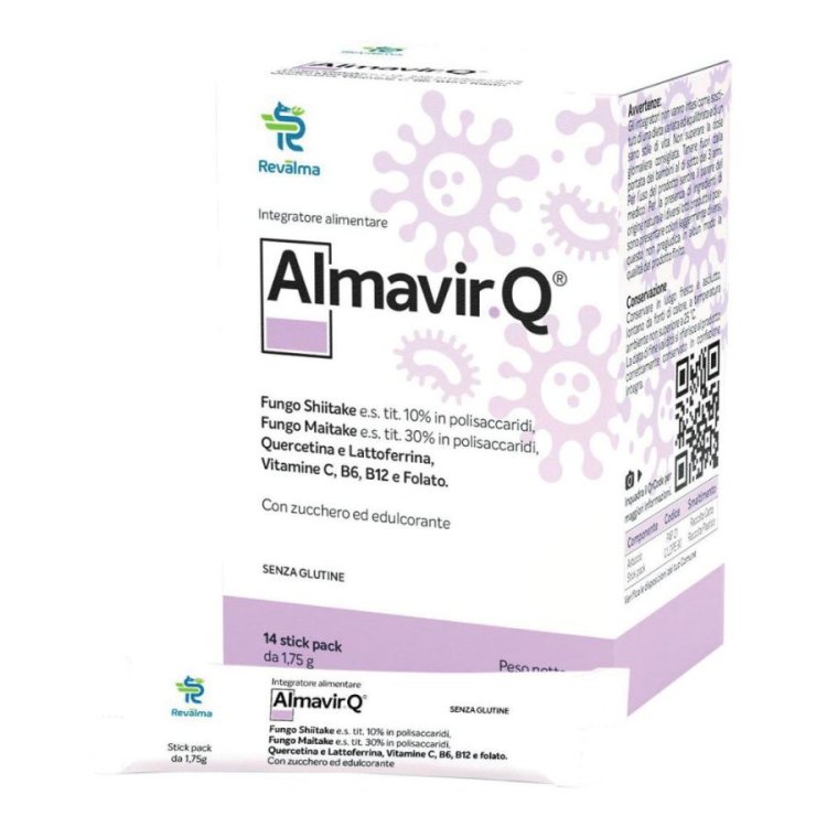 Revalma Almavir Q Integratore Alimentare per Sistema Immunitario - 14 Stick