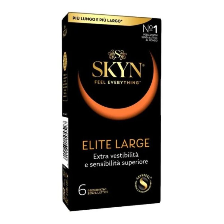 Skyn Elite Preservativi Large Extra Large Senza Lattice Ultrasottili 6 Pezzi Skyn Elite Preservativi Large Extra Large Senza Lattice Ultrasottili 6 Pezzi