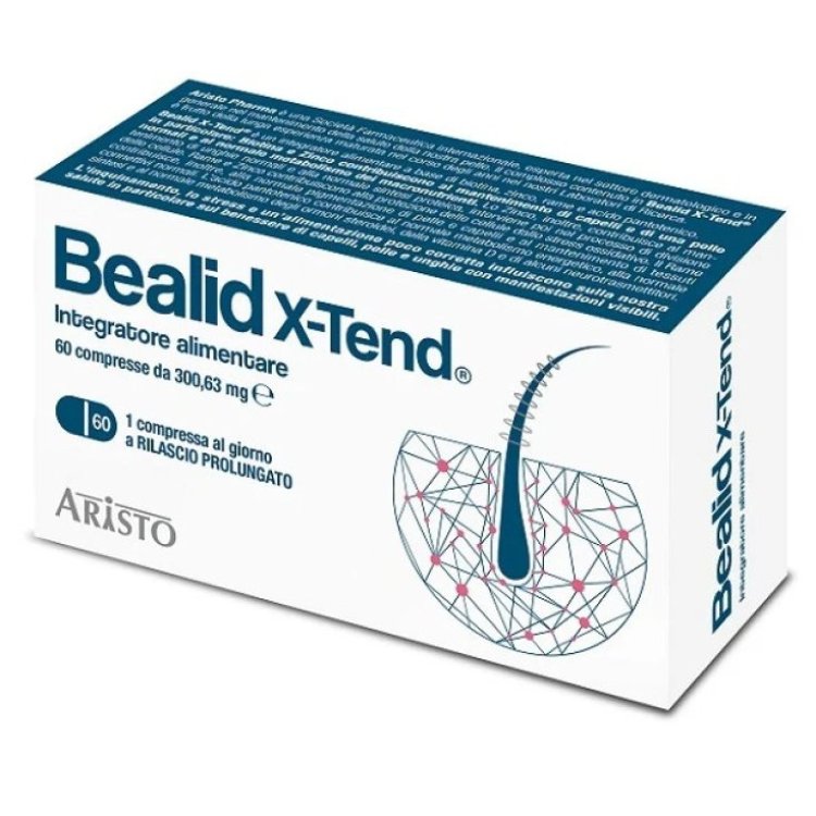 Aristo pharma italy Bealid X-Tend Integratore per Pelle Capelli Unghie 60 Compresse