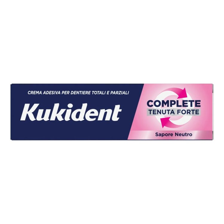 Kukident Complete Neutro Crema Adesiva per Dentiere 47g