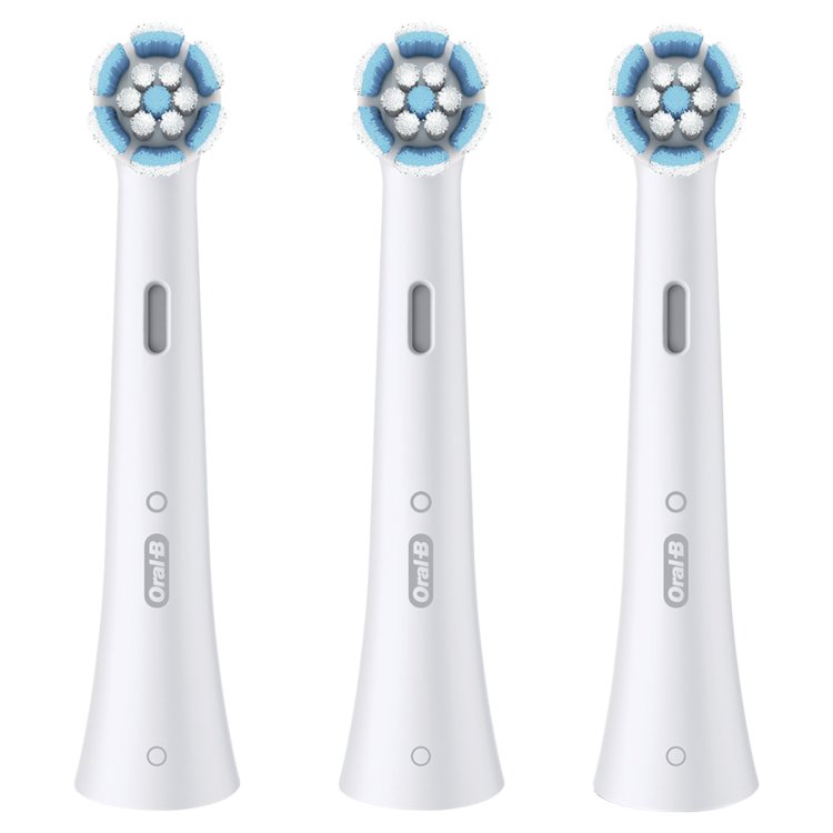 Oral-B iO Gentle Care Testine di Ricambio per Spazzolino Elettrico 3 Pezzi