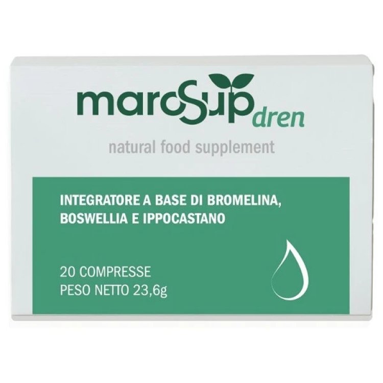 Maros Marosup Dren Integratore Alimentare per Microcircolo 20 Compresse