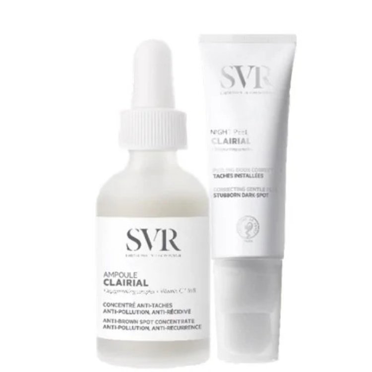 Laboratoires Svr Clairial Set Anti-Macchie Viso Notte Ampoule 30ml + Peel 50ml Laboratoires Svr Clairial Set Anti-Macchie Viso Notte Ampoule 30ml + Peel 50ml