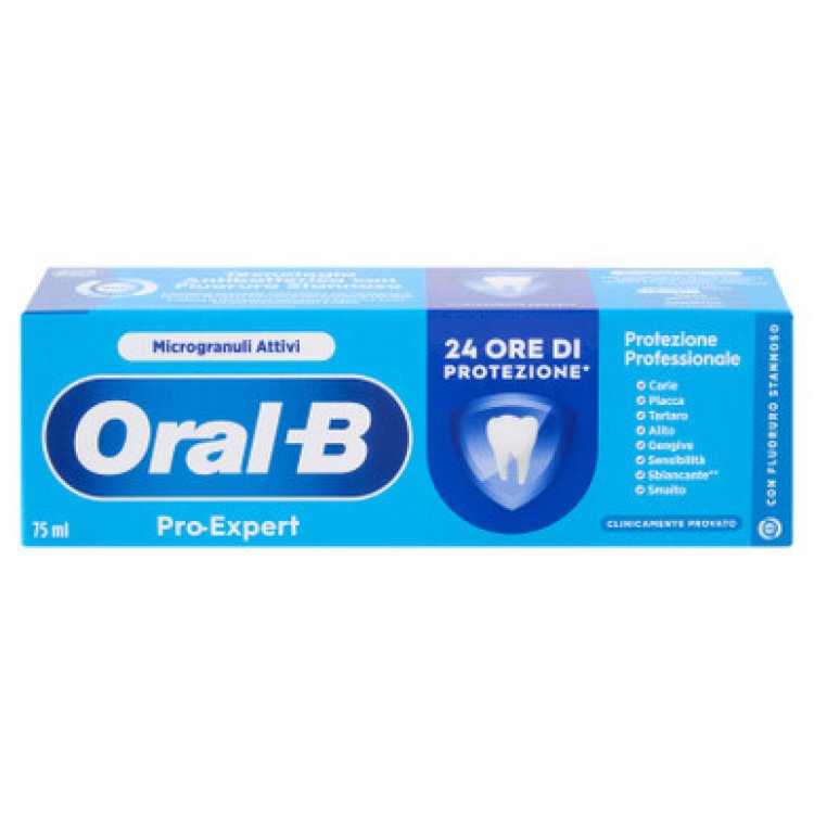 Oral-B Pro-Expert Sbiancante Delicato Dentifricio Antibatterico 75 ml