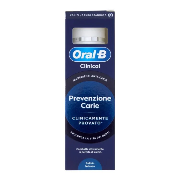 Oral-B Clinical Protezione Carie Dentifricio con Fluoruro Stannoso 75ml