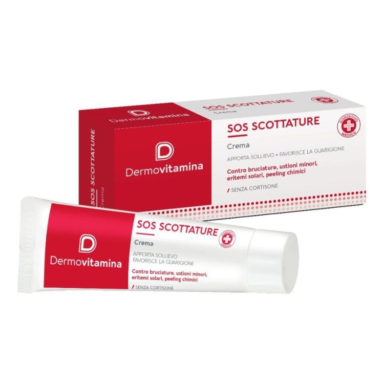 Dermovitamina SOS Scottature Crema Lenitiva Rapida per Scottature 30ml Dermovitamina SOS Scottature Crema Lenitiva Rapida per Scottature 30ml