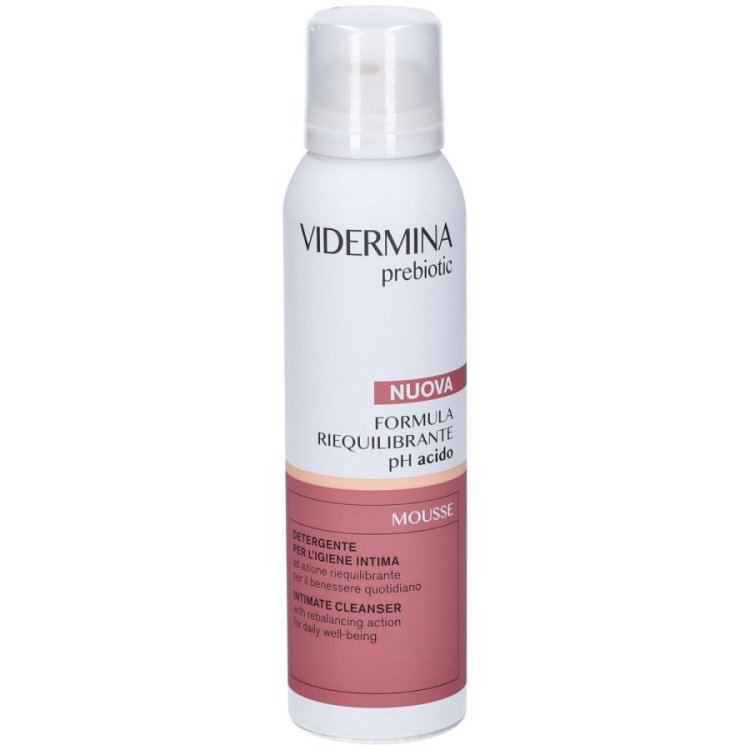 Vidermina Prebiotic Mousse Detergente Intimo Delicato 150ml
