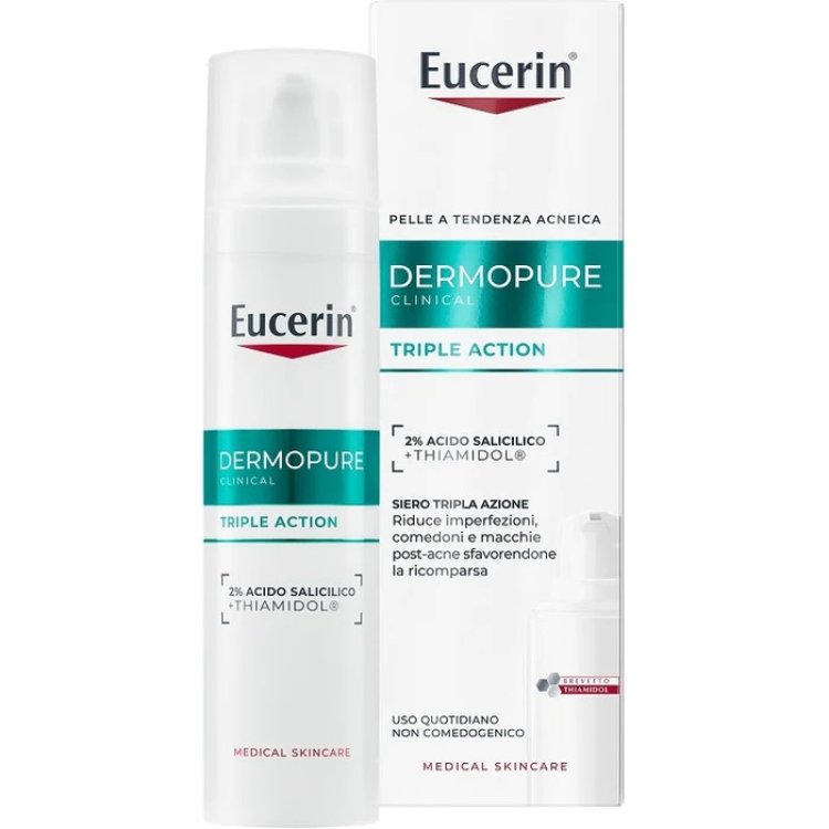 Eucerin Dermopure Siero Tripla Azione Siero Viso per Pelle Grassa 40ml