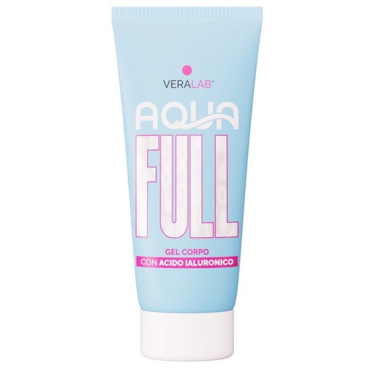 Veralab Acquafull Corpo Gel Idratante con Acido Ialuronico Tubo da 200ml