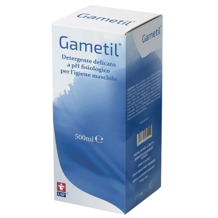 Union Gametil Detergente Intimo Maschile Delicato Antibatterico 500ml