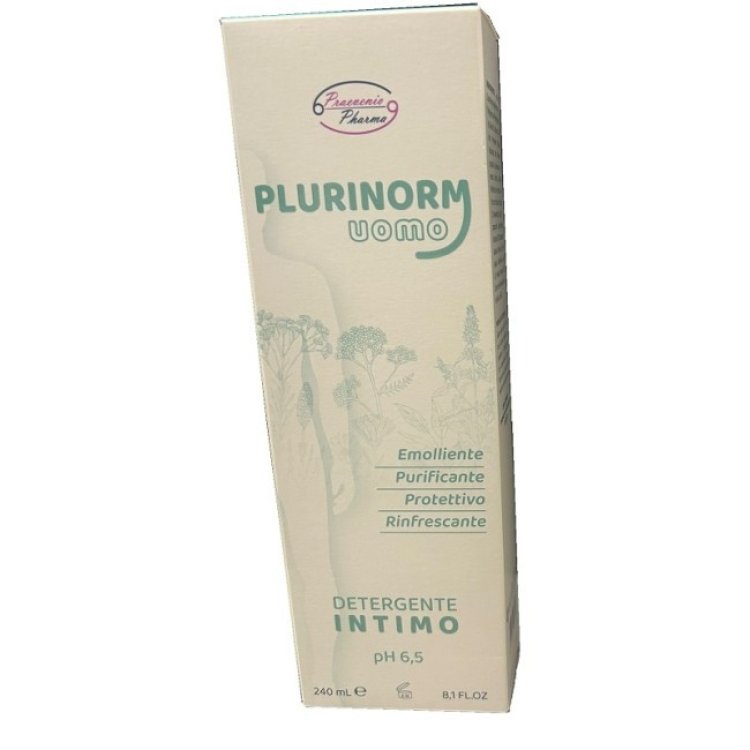 Praevenio pharma Plurinorm Uomo Detergente Igiene Intima Dermatologicamente Testato 240ml