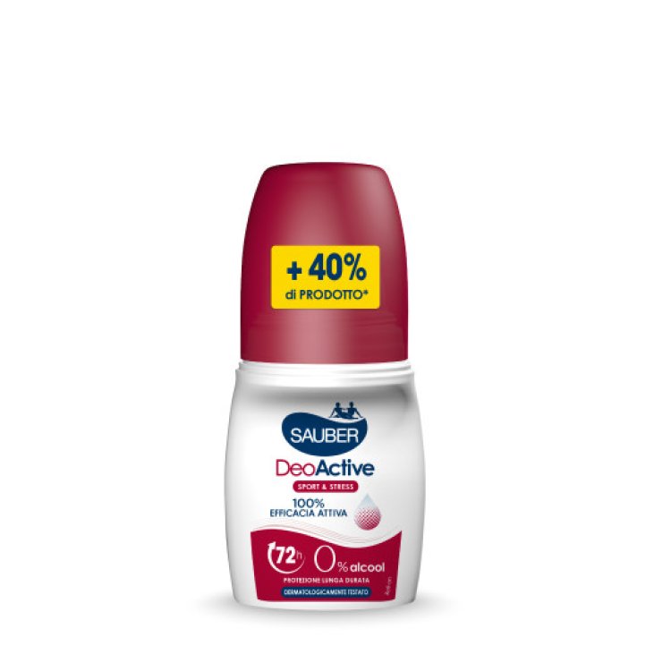 Sauber DeoActive Roll-on Deodorante 72h 70 ml