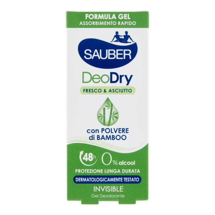 Sauber Deo Active Crema Deodorante per Pelli Sensibili 35ml