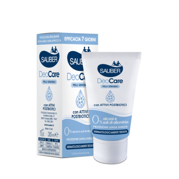 Sauber DeoCare Crema Deodorante Delicata 35 ml