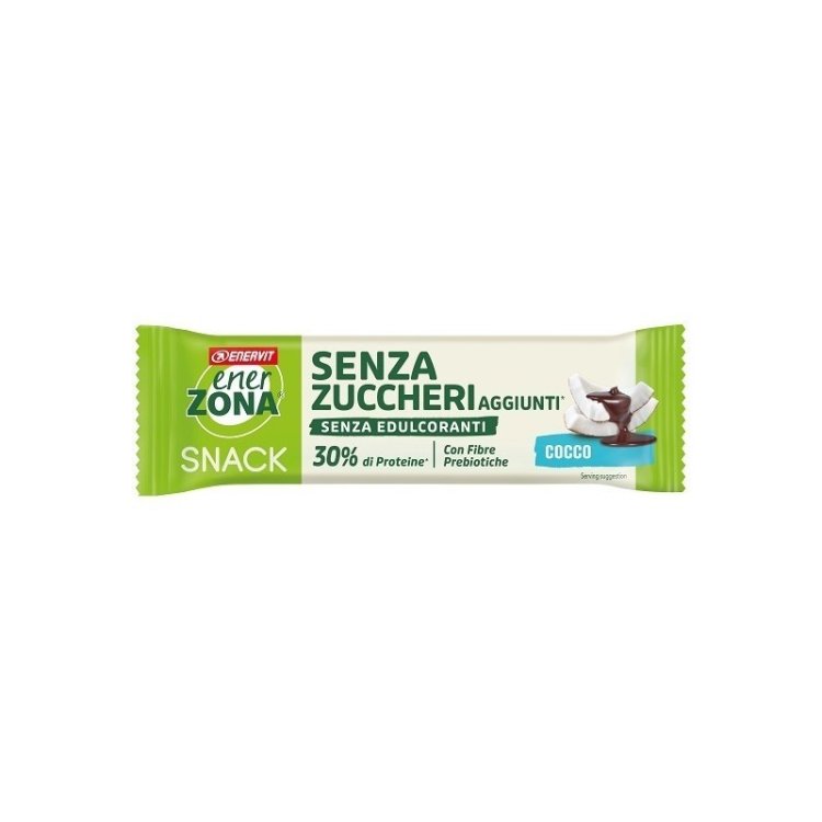 Enerzona Snack Barretta Proteica Cocco Senza Glutine 11g Proteine 33g Enerzona Snack Barretta Proteica Cocco Senza Glutine 11g Proteine 33g