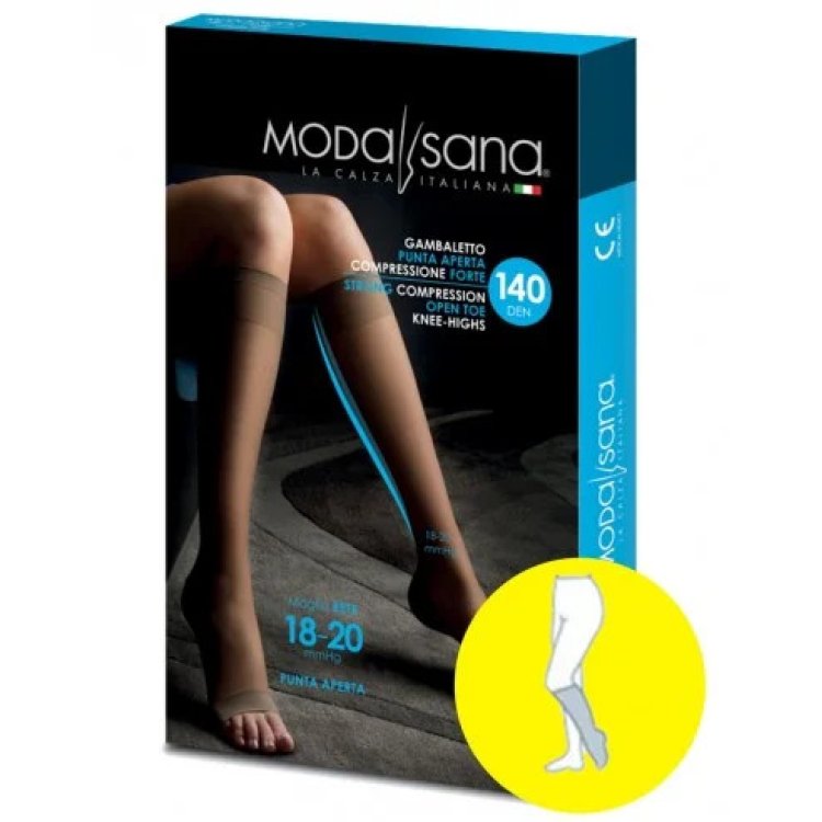 Gloria Modasana Gambaletto Punta Aperta 140 Nature Taglia 3