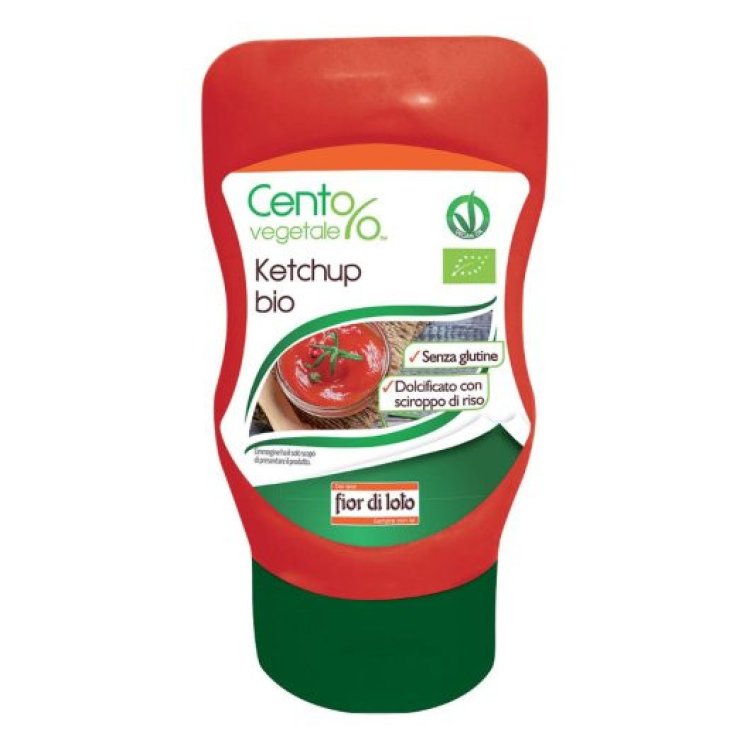 Biotobio Ketchup Bio Squeeze 290g Senza Glutine e Vegan
