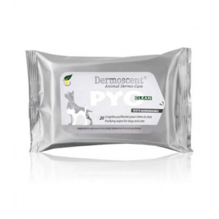Ldca Pyoclean Salviette Purificanti per Cani 20 Pezzi