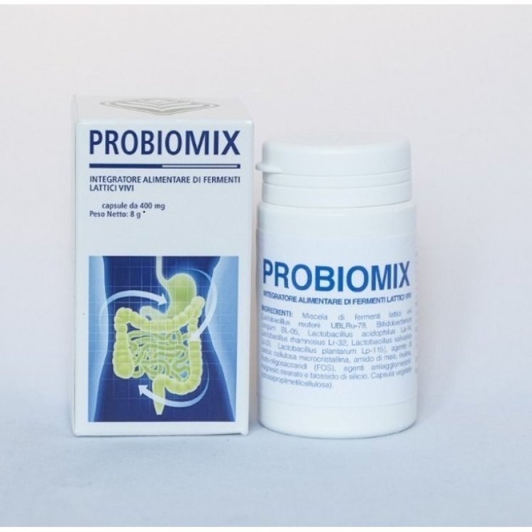 Gheos Probiomix Integratore Fermenti Lattici Flora Intestinale 20 Capsule
