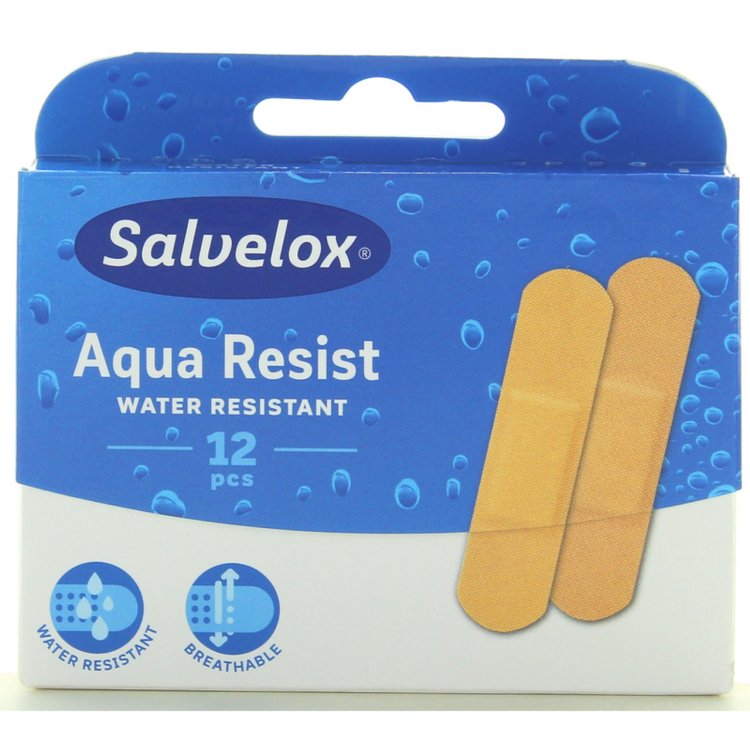 Salvelox Cerotti Aqua Resist, 12 Pezzi: Resistenti all'Acqua